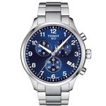 TISSOT Mens Chronograph Quartz Watch with Leather Strap T1166171104701