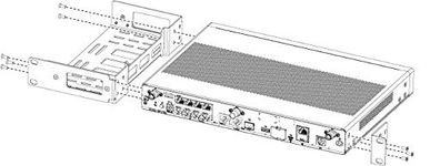 RW RoutersWholesale 1100 ISR Chassis in Rack Mount Compatible/Replacement for Cisco (with AC Power Unit) ACS-1100-RM-19=