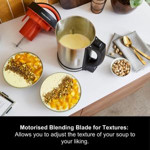 Morphy Richards Classic Soup Maker 1.6L – Stainless Steel Jug