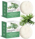 2 Pack Rosemary Hair Shampoo Bar,De