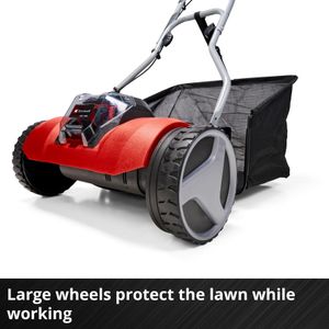 Einhell 18V Walk-Behind Cylinder Lawnmower, 38cm, 45L Grass Box – Mulching, 4 Heights, Bare Tool