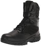 Bates Men's GX X2 - Tall Side Zip Dry Guard + Tactical Boot, Black, 7 EW US