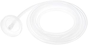 MECCANIXITY Silicone Tubing Hose, Water Pump Silicone Tubing White Inner Dia 6mm L2m for Water Dispenser