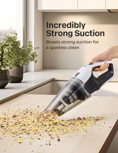 Handheld Cordless Vacuum Cleaner – Lightweight Portable Dustbuster