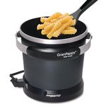 Presto Granpappy Electric Deep Fryer, Aluminum, Black