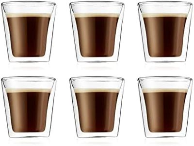 Bodum - 10108-10-12 - Canteen - Coffret de 6 Verres Double Paroi - 10 cl