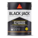 Everbuild Black Jack 904 Roof Felt Adhesive – High Strength – Black – 5 Litre
