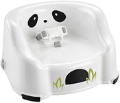 Fisher-Price Toddler Booster Seat Simple Clean & Comfort Panda Chair for Dining Table & Travel with Baby, Contoured Seat