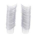 50 Pcs Non Sterile Disposable Plastic Eye Wash Cups Portable Disposable Measuring Cup 5ml Eye Flush Cleaning Cups Vials for Storage or First Aid Kit Use by PPX