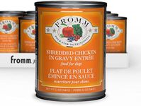 Fromm Four-Star Nutritionals Shredded Chicken in Gravy Entrée Dog Food - Premium Wet Dog Food - Chicken Recipe - Case of (12) 12 oz Cans