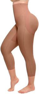 SHAPELLX Tummy Control Shapewear for Women Capris Leggings Underwear Thigh Slimmer Body Shaper Butt Lifting Seamless Panties