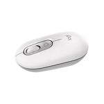 Logitech POP Mouse, Compact and Portable Wireless Bluetooth Mouse with Programmable Buttons and Quiet Clicks, Easy-Switch Between up to 3 Devices, Laptop, Tablet, PC - Off-White