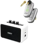 Mini Practice Guitar Amp Bluetooth Speackers with Wireless Guitar Transmitter and Receiver System