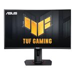 ASUS TUF Gaming VG27WQ Curved Gaming Monitor – 27 Inch WQHD (2560x1440), 165Hz, Extreme Low Motion Blur , Adaptive-sync, FreeSync ,1ms (MPRT), DisplayHDR 400, Black