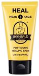 Bee Bald HEAL Post-Shave Healing Balm Immediately Calms & Soothes Damaged Skin, Treats Bumps, Redness, Razor Burn & Other Shaving Related Irritations. Restore your skin's natural, healthy balance.