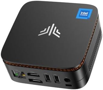 Mini PC Ιntel Alder Lake N100 (jusqu'à 3.4GHz) 12Go LPDDR5 4800MHz/256Go M.2 SSD,NiPoGi AK1Plus Ordinateur de Bureau,Tour PC 4K@60HZ HD Dual Display,TDP 15W,WiFi 2.4G/5G, RJ45,BT4.2,VESA