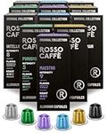 Rosso Coffee Capsules for Nespresso Original Machine - 120 Gourmet Espresso Pods, Compatible with Nespresso Original Line Machines (Variety Pack)