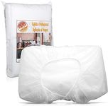 PimPam Factory - Odourless NWF Fitted Massage Couch Cover - Liquid Repellent - Disposable Massage Table Cover 95 x 220 cm - Fitted Protective Sheet for Treatment Tables - Made in EU - Pack 25