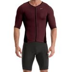 Wulibike Men's Trisuit Short Sleeve Triathlon Suit,Breathable and Quick Drying Mens Triathlon Tri Suit，Cycling Suit Mens