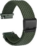 WOCCI 20mm Braided Nylon Watch Band