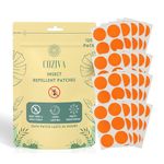 Coziva Mosquito Repellent Patches- 120 Pcs Insect Repellent Patches Set for Kids and Adults- Small Waterproof Anti Mosquito Patches to Repel Bugs and Insects- Deet Free, 24-Hour Protection, Skin Safe