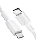 Anker USB C to Lightning Cable [6ft MFi Certified] Powerline II for iPhone 14 14 Pro iPhone 13 13 Pro 12 Pro Max 12 11 X XS XR, AirPods Pro, Supports Power Delivery (Charger Not Included) (White)