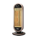 Warmex Gleam Carbon Tower Heater for Home|Fast Heating with 2 Heat Setting 450/900 W |Easy to Carry Ideal for Bedroom, Office |Silent Operation for Small Space |Adjustable Speed & Safety Features