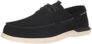 Sperry Men's Casual Boat Shoe, Black, 9.5