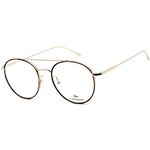 Lacoste L2250 714 Unisex Gold and Havana Metal Frame Eyeglasses