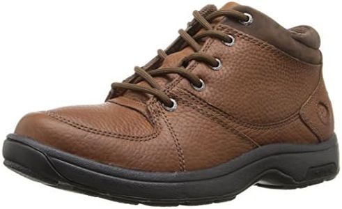 Dunham Men's Addison Mid Cut Waterproof Boot,Brown,8 6E