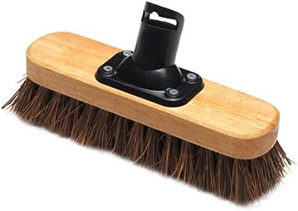 Addis 513872 230mm Deck-Scrub Head, Varnished
