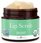 Organic Lip Scrub Mint - USA Made E