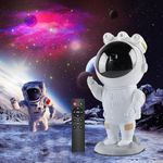 SZPACMATE Astronaut Galaxy Star Projector Starry Night Light, Astronaut Projector with Nebula, Timer and Remote Control, Bedroom and Ceiling Projector, Gifts for Children and Adults