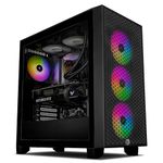 3XS Melius Gaming PC | NVIDIA Geforce RTX 4090 Graphics Card | 2TB SSD | Intel Core i9-14900KF CPU | 64GB DDR4 RAM | Windows 11 & Xbox Gamepass Ultimate