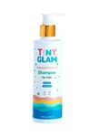 TinyGlam Kids Dandruff Relief Shampoo for 4-16years| Paraben Free, Cruelty Free, 100% Vegan,. GLYCERINE ZINC PYRITHIONE,ROSEHIP OIL,TEA TREE OIL