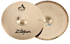 Zildjian A Custom 14-Inch Mastersound Hi-Hat Cymbals Pair