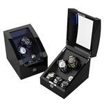 Watch Winder With Black Leathers