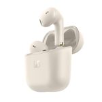Sennheiser ACCENTUM Open True Wireless Earbuds-Smart Touch Controls, Lightweight & Breathable Design, Upto 28H Battery, Quick Charging, Multipoint Connectivity (8 Devices),IPX4 Splash Resistance-Cream