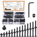 Rustark 141 Pcs M6 20mm-80mm Black 