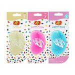 Car Air Freshener JB Vanilla Bubble Gum and Berry Blue Air Freshener Car Scent for Car Hanging Air Freshener for Car Jelly Home and Office (Pack of 03)