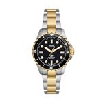 Fossil Stainless Steel Analog Black Dial Women's Watch-Es5349, Band Color-Two-Tone