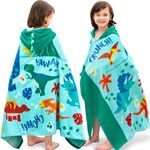 Joiedomi Dinosaur Hooded Towels for