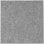 (White-Grey) - Carpet Tiles Peel and Stick - Multi-Purpose Floor Mat for Home and Pets, Non-Slip, Vacuum Safe, Self Adhesive Carpet Floor Tile, 12 Tiles/12 sq.