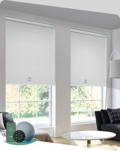Yoolax Motorized Blackout Smart Windows Roller Shades
