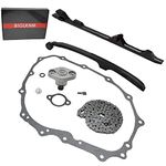 BIGLKNM Cam Timing Chain Guides Tensioner Clutch Cover Gasket Compatible for Honda Sportrax 400 TRX400EX 400EX 400X 1999-2014 XR400R 1996-2004