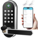 Sifely Keyless Entry Door Lock, Keypad Door Lock, Keyless Door Lock, Fingerprint Door Lock, Biometric Door Lock, Keypad Entry Door Lock, Passcode Code Door Lock, Digital Smart Door Lock (Smart Lock)