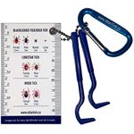 AtlanTick’s Tick Remover & tick Identification Card - Soft Picks, Key Hook, tick Removal Tools, to Easily Remove Ticks Along with tick Image Card- for Humans, Dogs, Cats and Horses