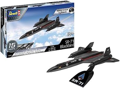 Revell Easy-Click 03652 Lockheed SR-71 1:110 Scale Unbuilt/Pre-Coloured/Click-Together (Non-Glue) Plastic Model Kit