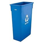 Winco PTC-23L Blue Recycling Contai