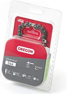 Oregon S44 AdvanceCut Replacement Chainsaw and Pole Pruner Saw Chain for 12-Inch Guide Bars, 44 Drive Links, Pitch: 3/8" Low Vibration, .050" Gauge, Fits Various Stihl Models, Grey